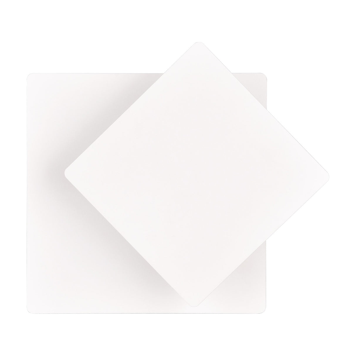 Mio LED Square Wall Light – Matt White
