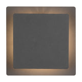 Mio LED Square Wall Light – Matt Black