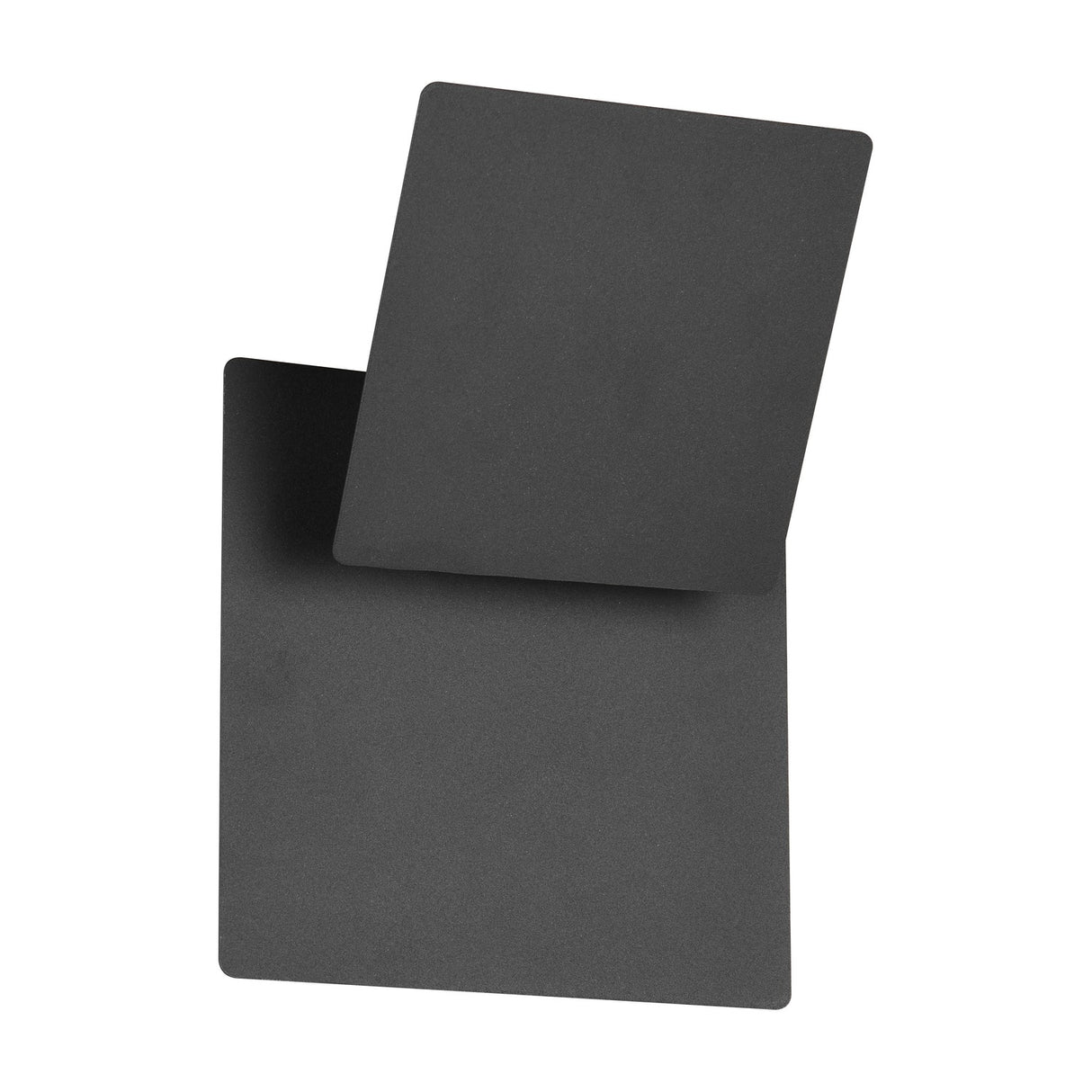 Mio LED Square Wall Light – Matt Black