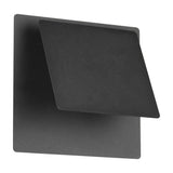 Mio LED Square Wall Light – Matt Black