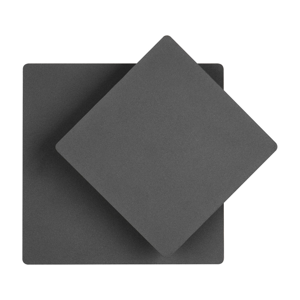 Mio LED Square Wall Light – Matt Black