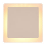 Mio LED Square Wall Light – Warm Beige
