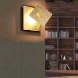 Leano LED Square Wall Light – Gold
