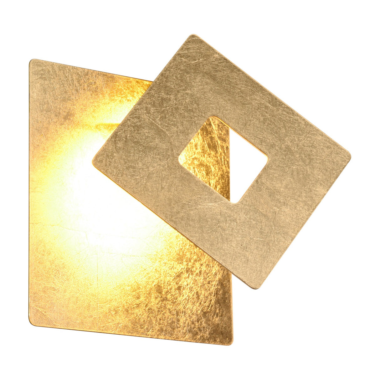 Leano LED Square Wall Light – Gold