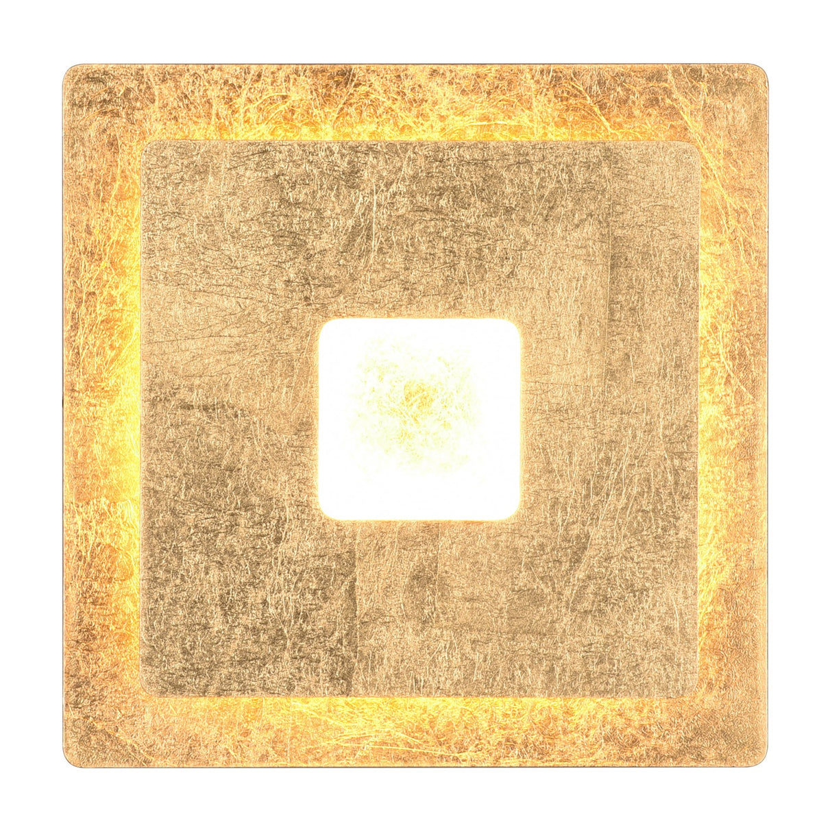Leano LED Square Wall Light – Gold
