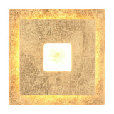 Leano LED Square Wall Light – Gold
