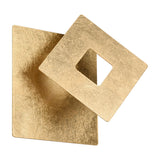 Leano LED Square Wall Light – Gold