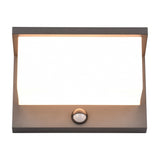 Nestos LED PIR Outdoor Wall Light – Anthracite