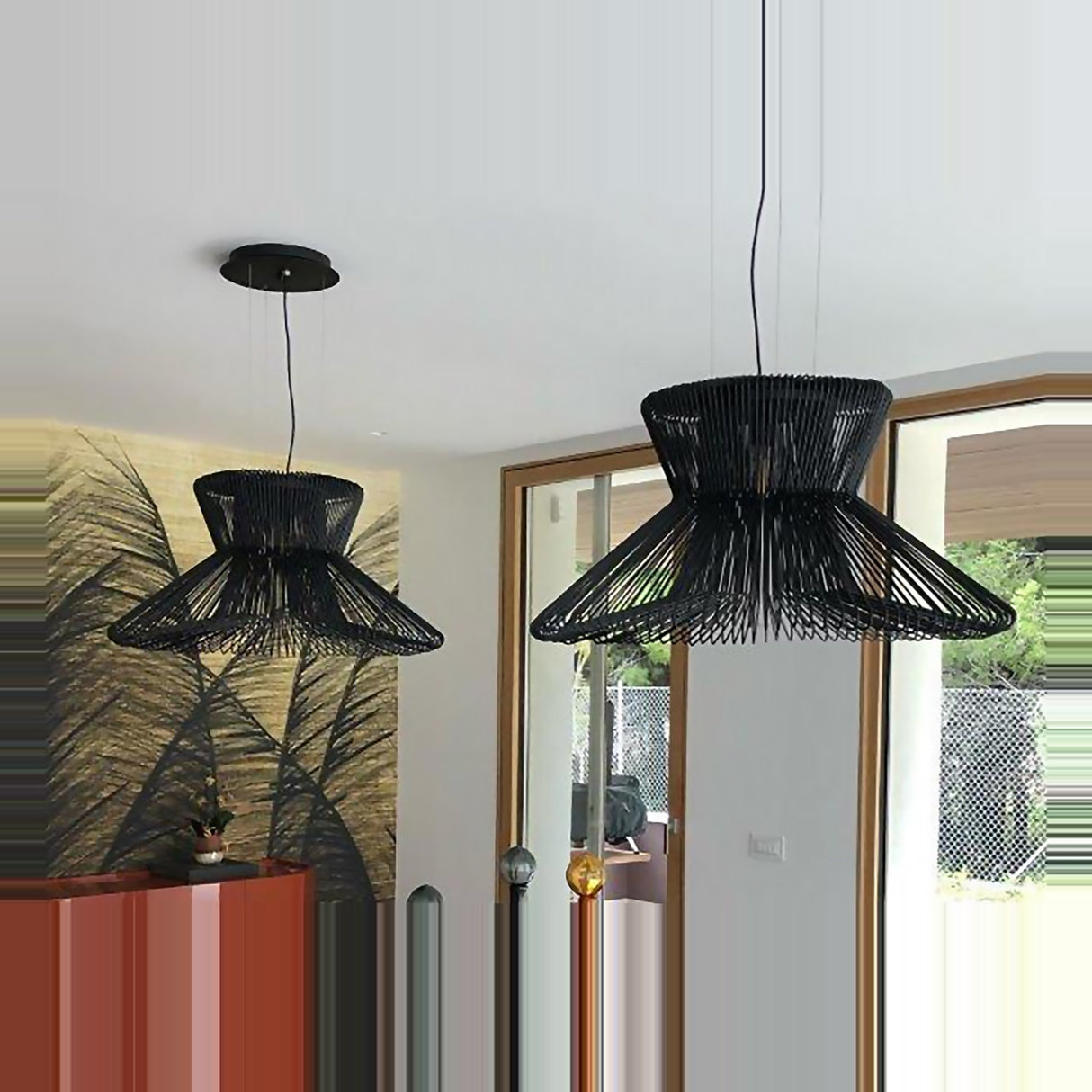 Impossible Flared Pendant Light 85cm