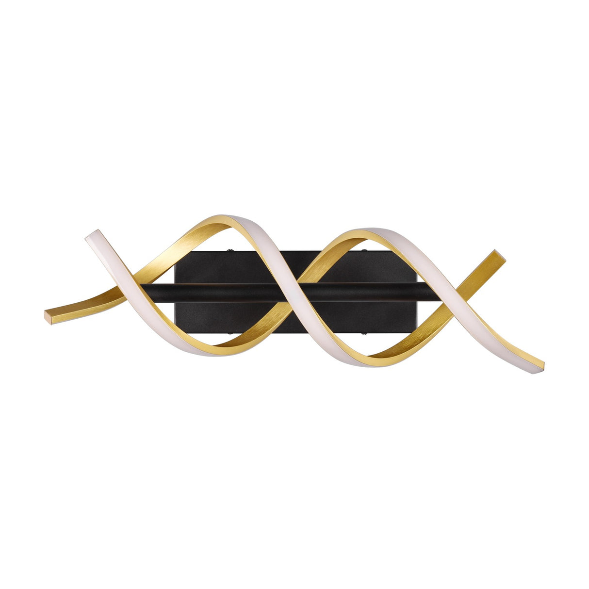 Sequence LED Wall Light – Satin Brass