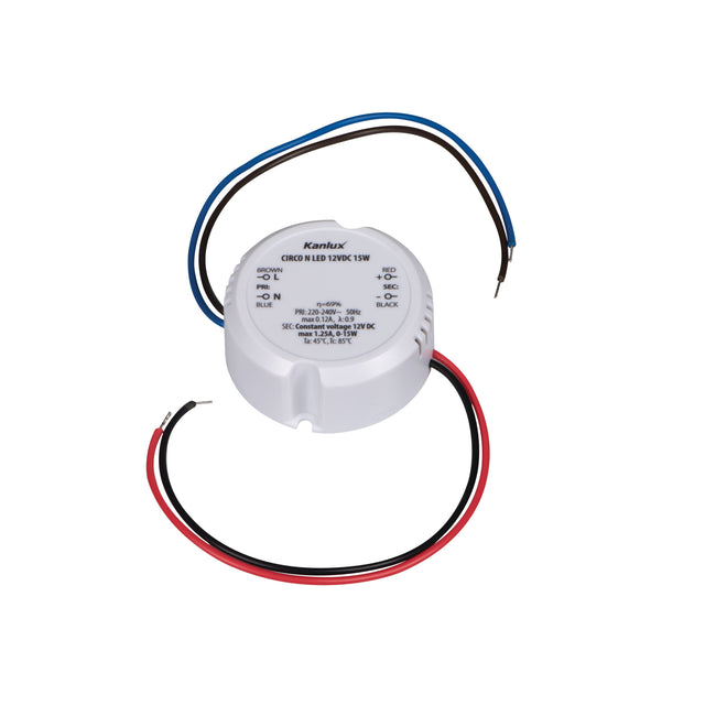 12V 15W LED Driver Power Supply IP20