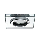 Soren 20W Square GU10 Recessed Downlight - Silver