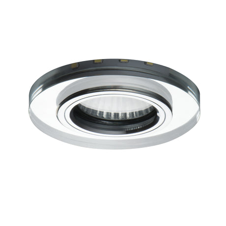 Soren O-SR Round 20W GU10 Recessed Downlight Daylight - Silver