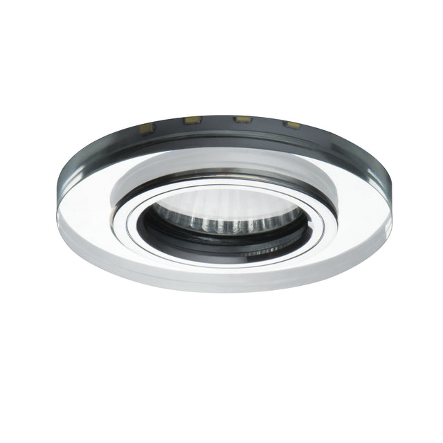 Soren O-SR Round 20W GU10 Recessed Downlight Daylight - Silver