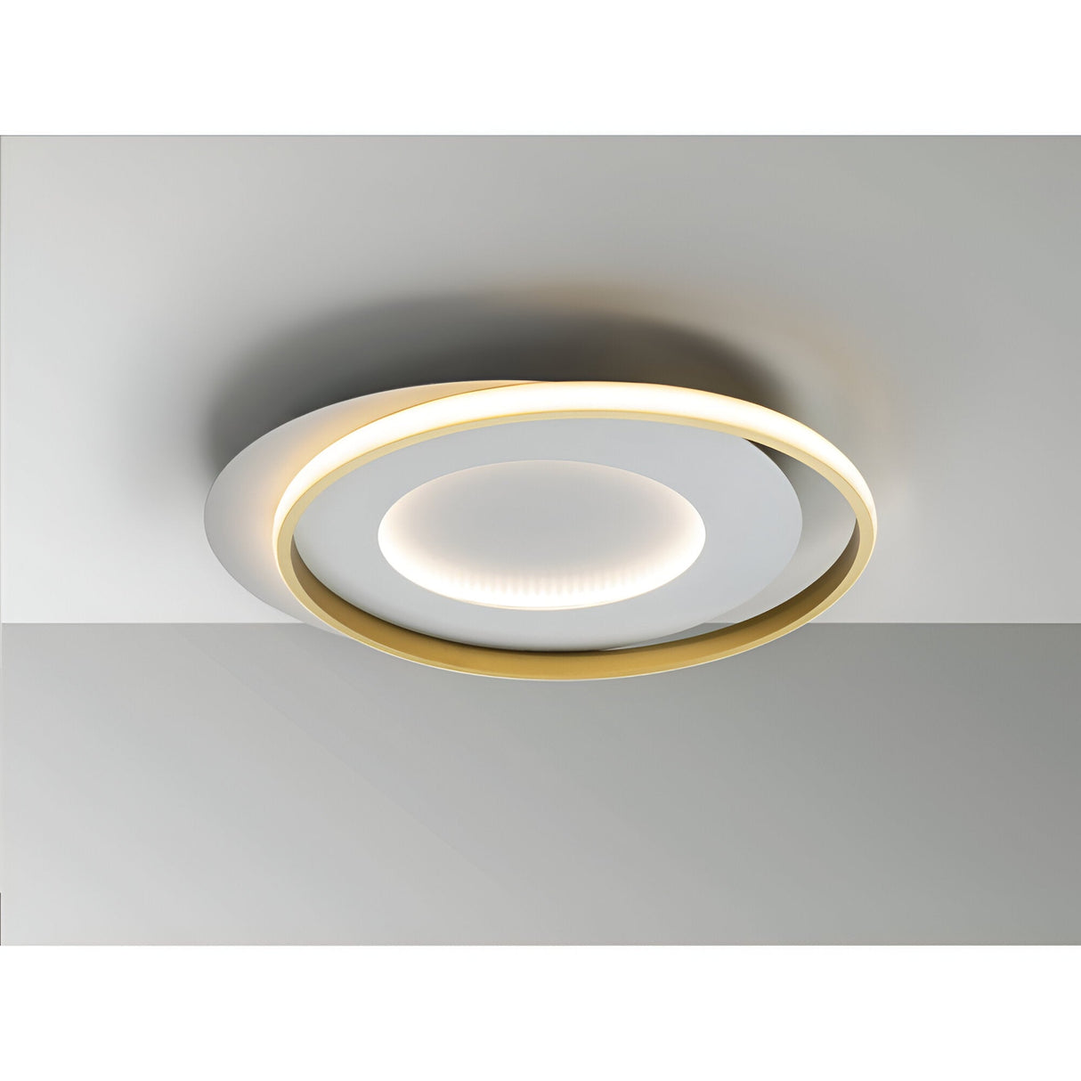Limbos LED Flush Light 40W 3000K - White/Gold