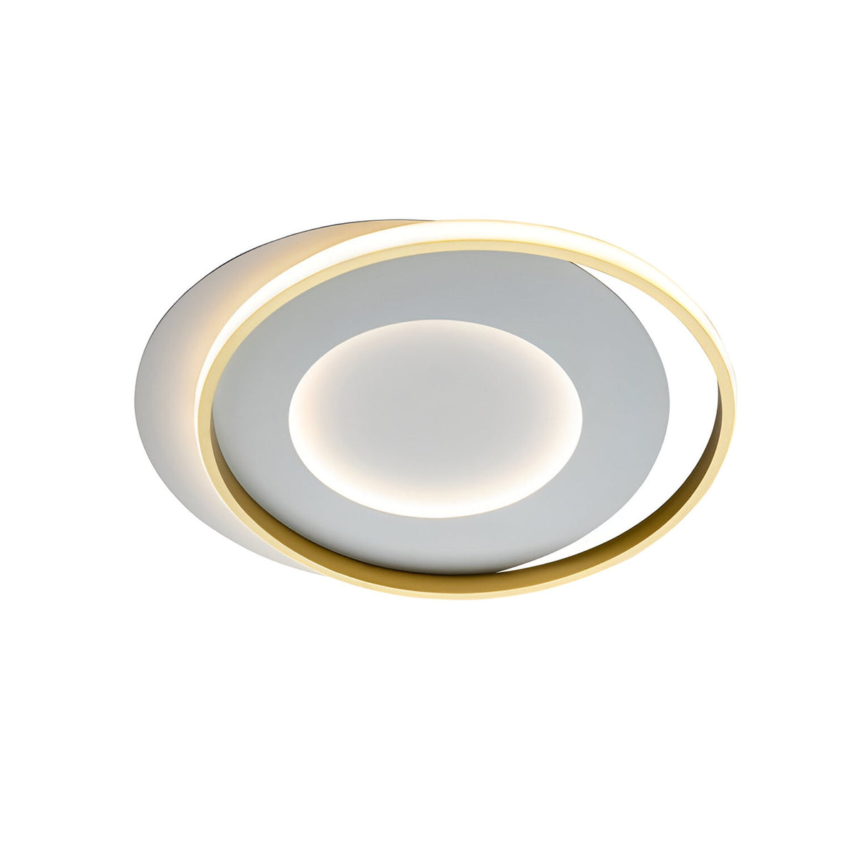 Limbos LED Flush Light 40W 3000K - White/Gold