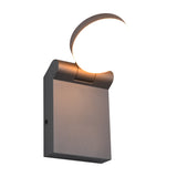 Adour LED Glass Outdoor Wall Light – Anthracite