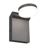 Adour LED Glass Outdoor Wall Light – Anthracite