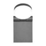 Adour LED Glass Outdoor Wall Light – Anthracite