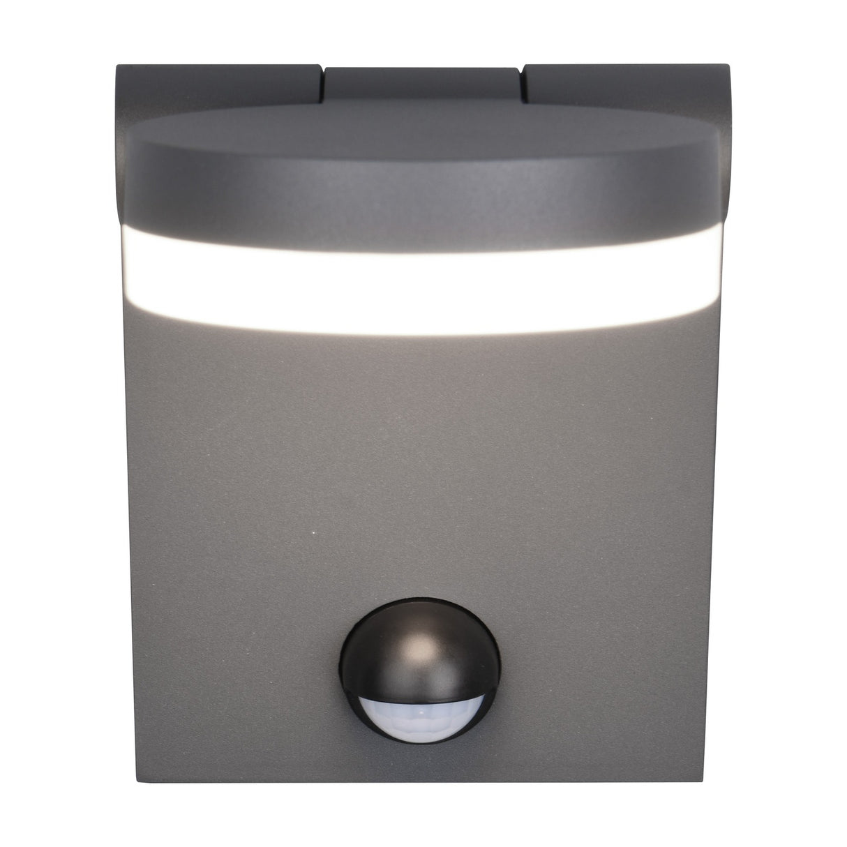 Adour LED Globe PIR Outdoor Wall Light – Anthracite