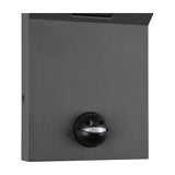 Adour LED Globe PIR Outdoor Wall Light – Anthracite