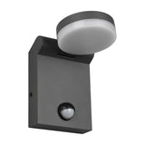 Adour LED Globe PIR Outdoor Wall Light – Anthracite