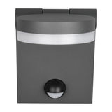 Adour LED Globe PIR Outdoor Wall Light – Anthracite