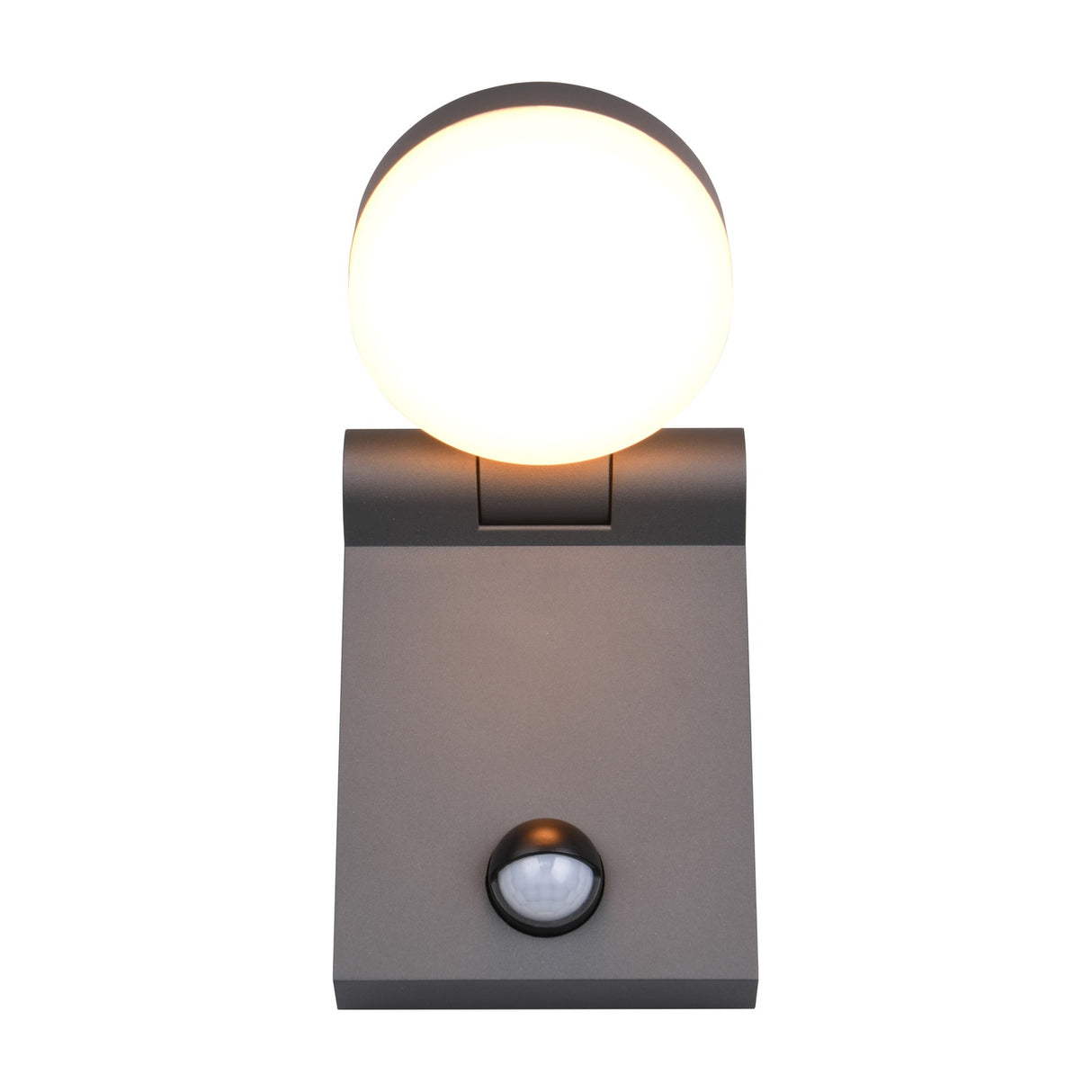 Adour LED Globe PIR Outdoor Wall Light – Anthracite