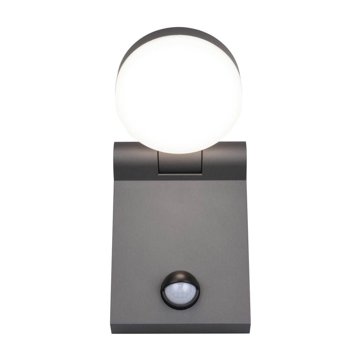 Adour LED Globe PIR Outdoor Wall Light – Anthracite