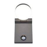 Adour LED Globe PIR Outdoor Wall Light – Anthracite