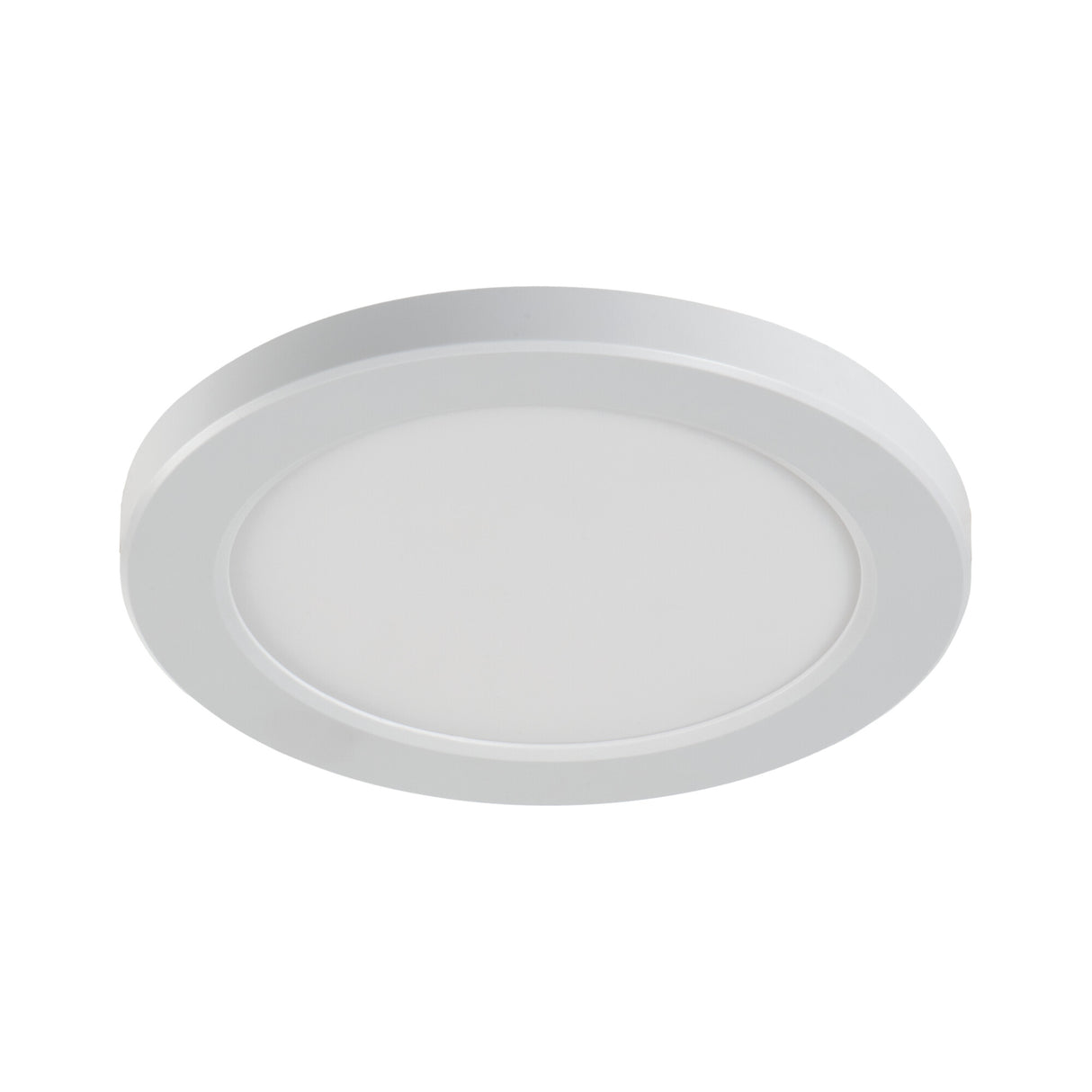 Erga 17W Round LED Downlight Colour Selectable - White