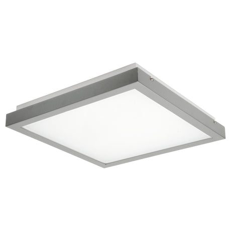 Tybia 410x410 38W LED Ceiling Light with PIR Sensor - Grey
