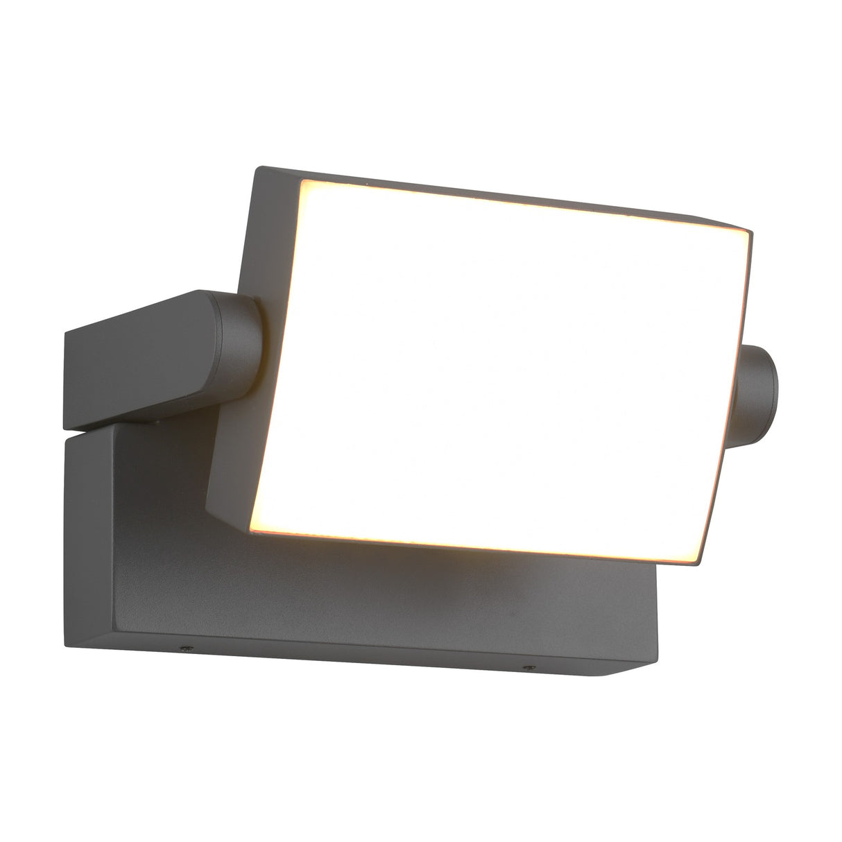 Kansas LED Square Outdoor Wall Light – Anthracite