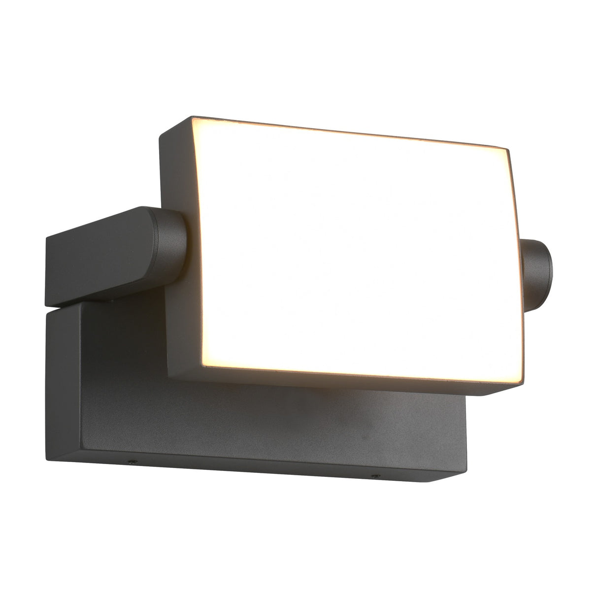 Kansas LED Square Outdoor Wall Light – Anthracite