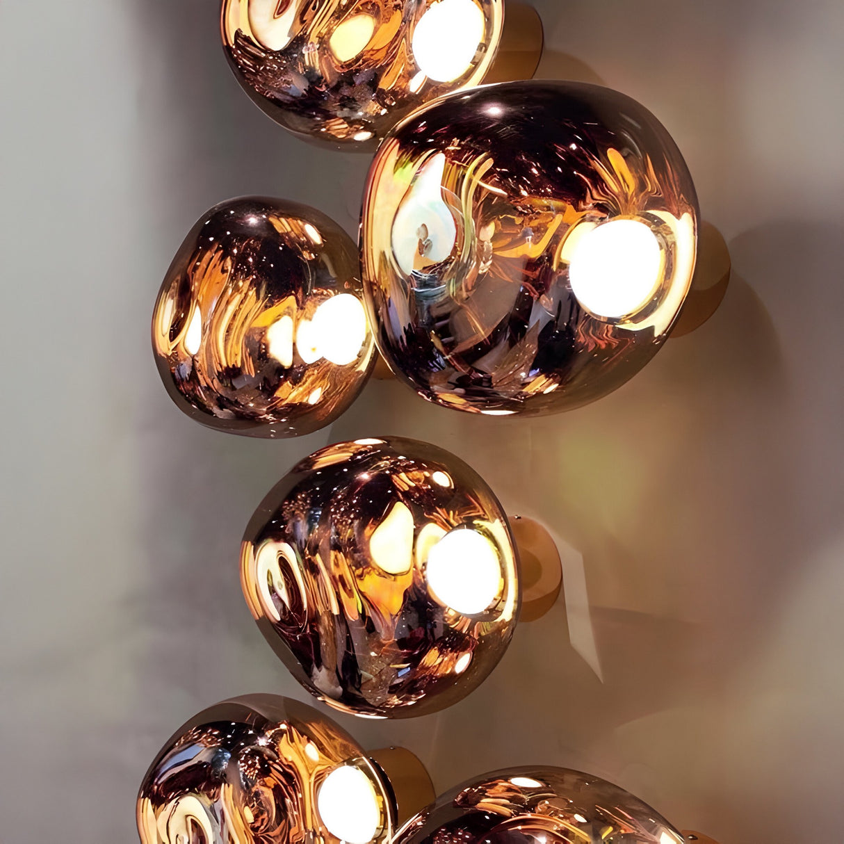 Lava Large LED Wall & Ceiling Light - Gold