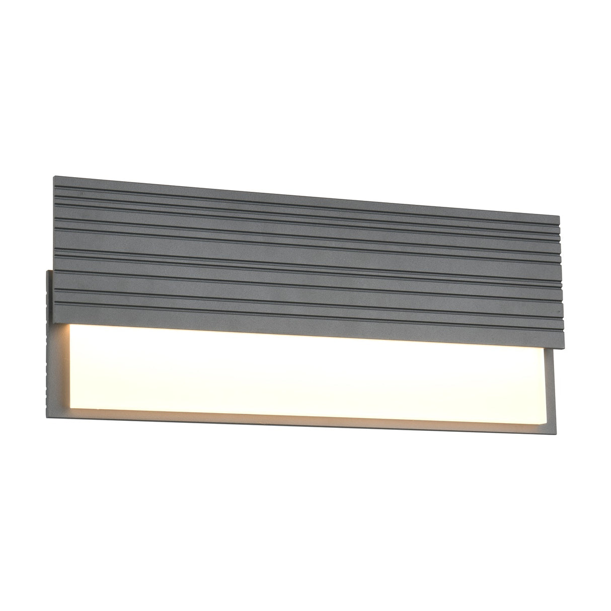 Mariza LED Glass Outdoor Wall Light – Anthracite