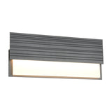 Mariza LED Glass Outdoor Wall Light – Anthracite