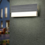 Mariza LED Glass Outdoor Wall Light – Anthracite