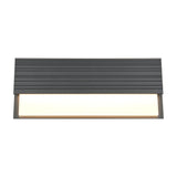 Mariza LED Glass Outdoor Wall Light – Anthracite