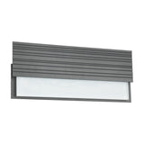 Mariza LED Glass Outdoor Wall Light – Anthracite