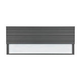 Mariza LED Glass Outdoor Wall Light – Anthracite