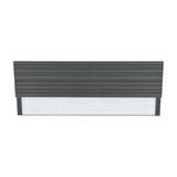 Mariza LED Glass Outdoor Wall Light – Anthracite