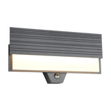 Mariza LED Glass PIR Outdoor Wall Light – Anthracite