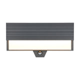 Mariza LED Glass PIR Outdoor Wall Light – Anthracite