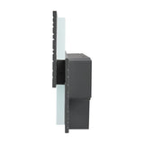 Mariza LED Glass PIR Outdoor Wall Light – Anthracite