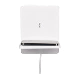 Fairfield LED USB Wall Light – Matt White
