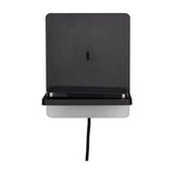Fairfield LED USB Square Wall Light – Matt Black