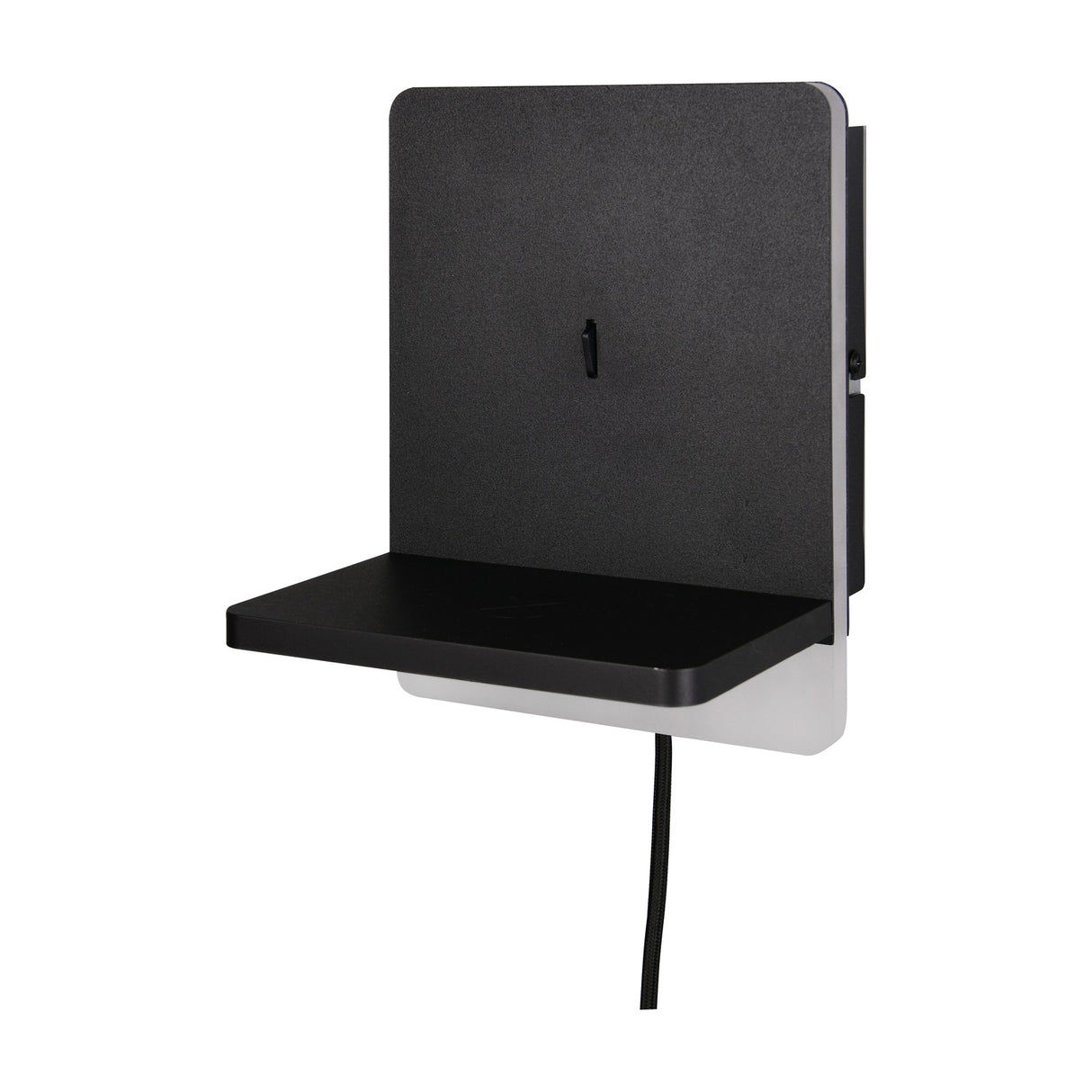 Fairfield LED USB Square Wall Light – Matt Black
