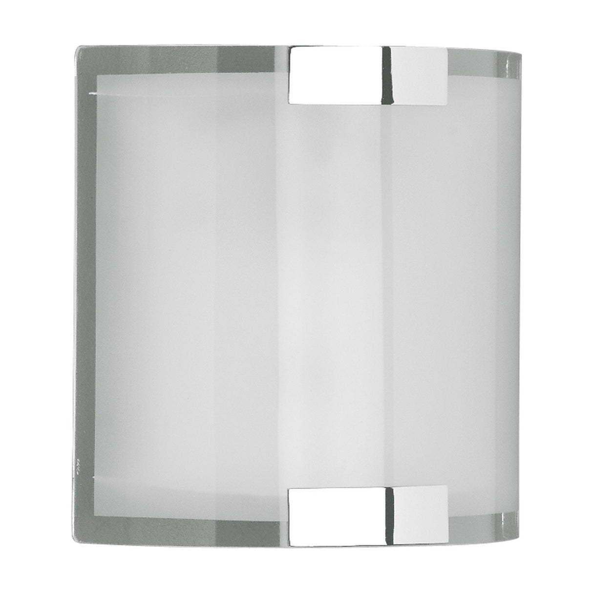Divo Glass Wall Light – Chrome