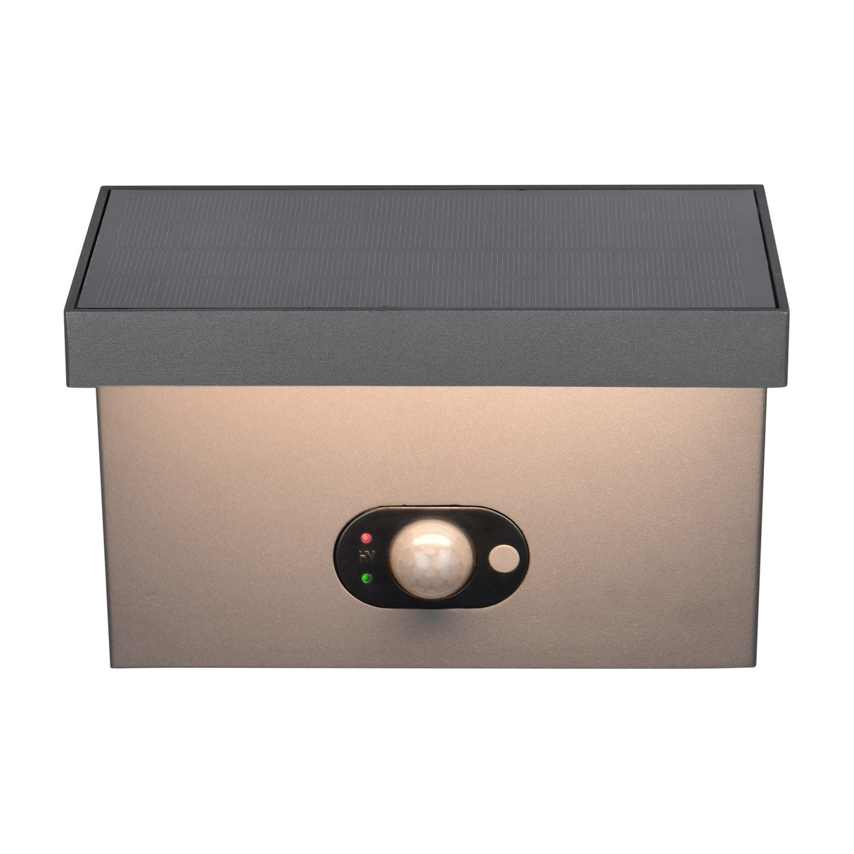 Blyde LED Solar PIR Outdoor Wall Light – Anthracite